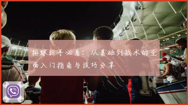排球新手必看:从基础到战术的全面入门指南与技巧分享