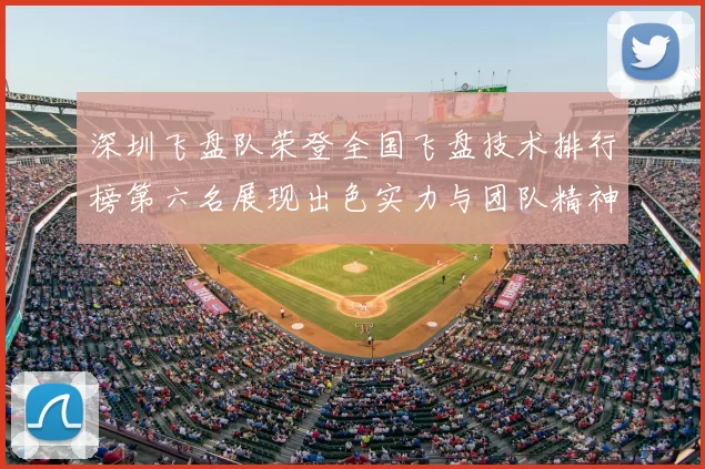 深圳飞盘队荣登全国飞盘技术排行榜第六名展现出色实力与团队精神
