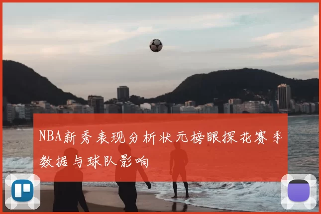 NBA新秀表现分析状元榜眼探花赛季数据与球队影响