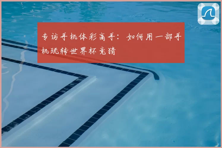专访手机体彩高手：如何用一部手机玩转世界杯竞猜