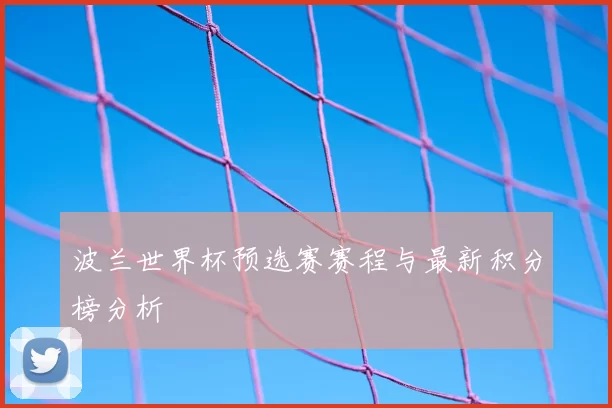 波兰世界杯预选赛赛程与最新积分榜分析