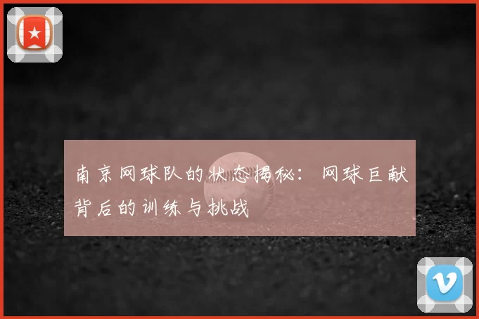 南京网球队的状态揭秘：网球巨献背后的训练与挑战